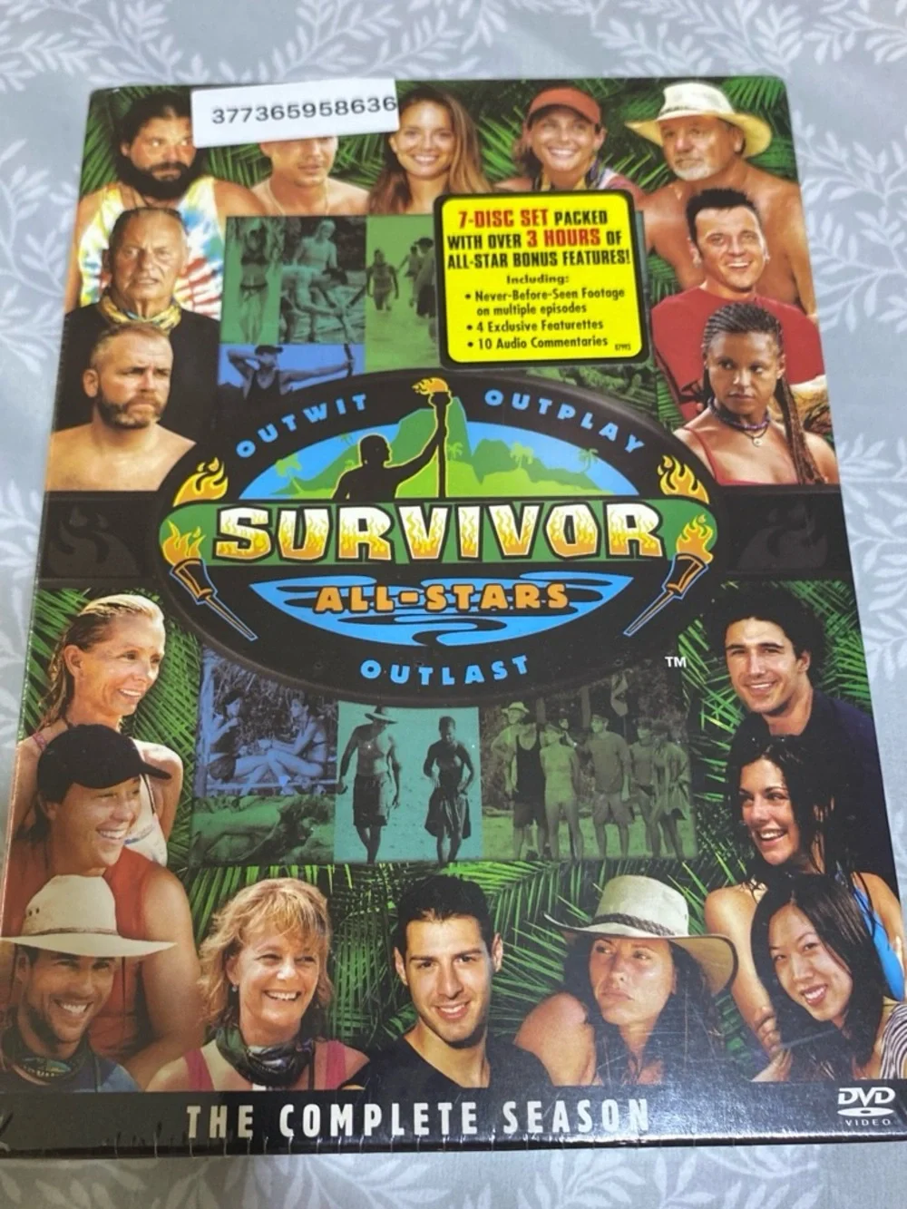 Survivor: All-Stars Complete Season DVD - Black/Green